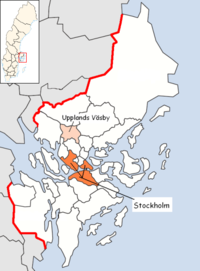 Upplands Väsby i Stockholm län